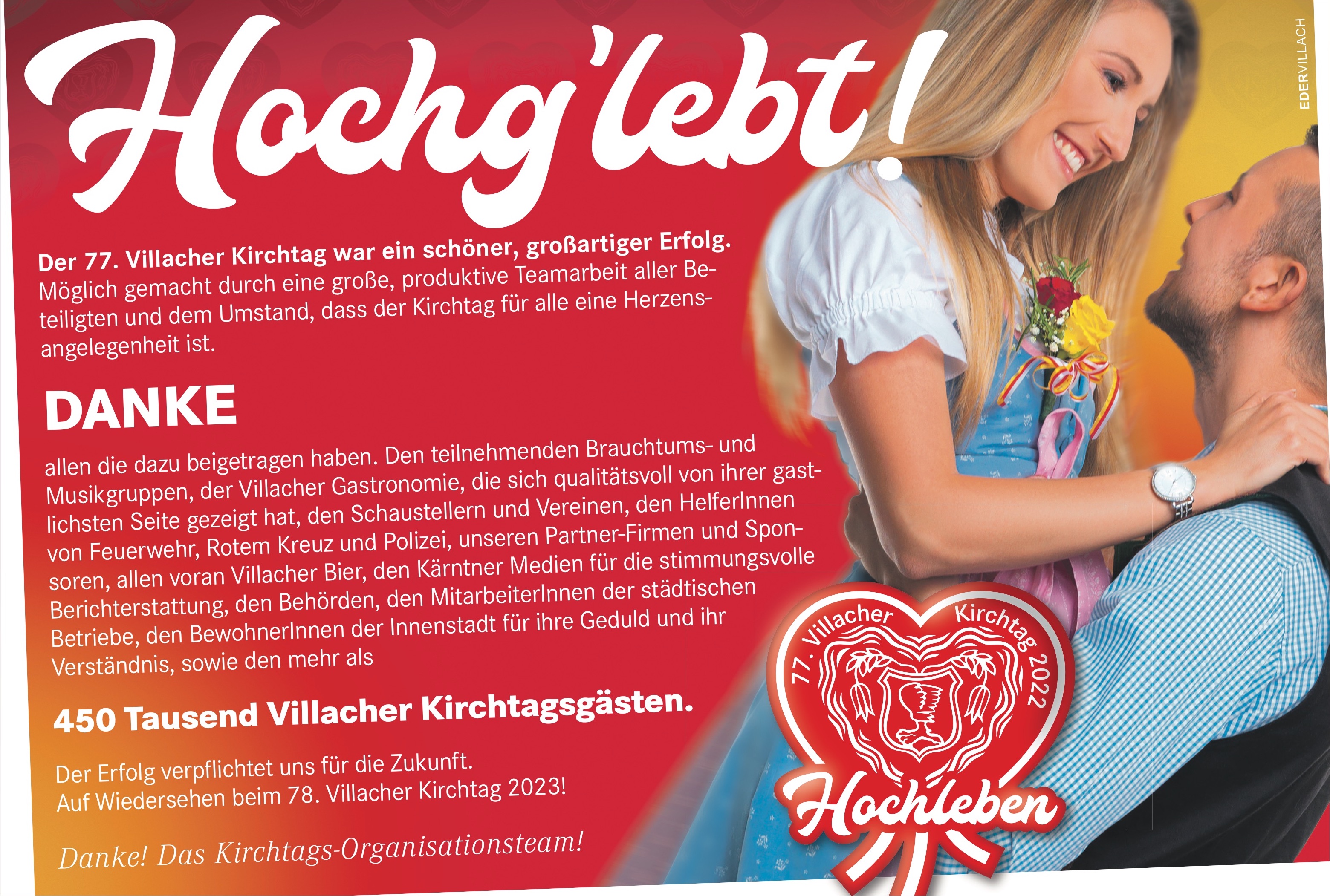 Danke Villacher Kirchtag 2022